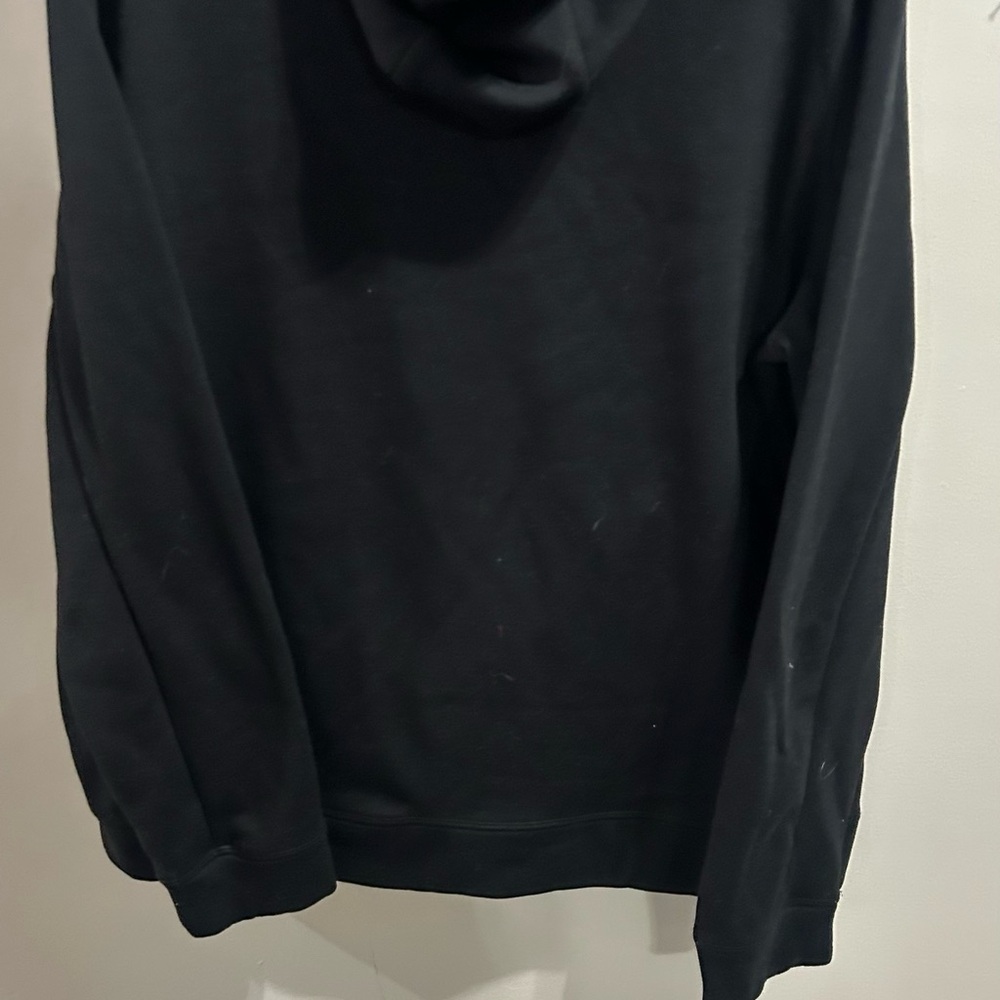 Quiksilver Black oversized Hoodie - Picture 3 of 4